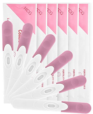 6 x Schwangerschafts-Schnelltest LAOYE Frühtest Schwangerschaft 25miu/ml SS Test Schwanger Ultra-Empfindlicher Schwangerschaftstest HCG-Urintest 6er Pregnancy Test - Zuverlässig Einfach