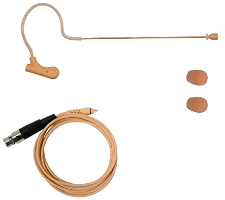 Rannsgeer UVS70DR Ohrbügel-Headset-Mikrofon mit biegbarem Galgen (für AKG (Tan))