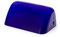 NKlaus Ersatzabdeckung aus Glas für Bankerslampen blau 18x7x11cm Echter Ersatz-Glasschirm 11689