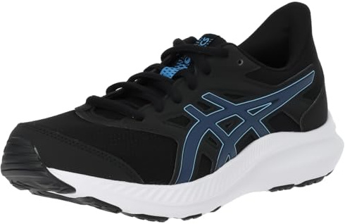 ASICS Herren JOLT 4 Sneaker, Black/Blue Expanse, 46 EU