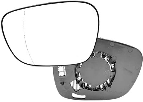 HZ-DESIGN Spiegelglas für Außenspiegel Glas Links kompatibel mit BMW X1 (E84) 03.2009-06.2012