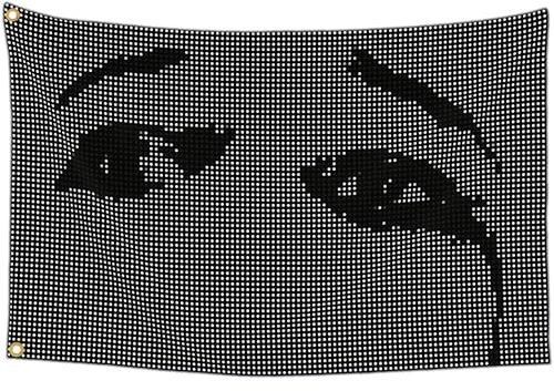 IOKEN Deftones Flag Tapestry Poster Banner 3x5 Ft Funny Flags for Teen Girls Room Bedroom College Dorm Meme Flags Man Cave Wall Art Decor Gifts