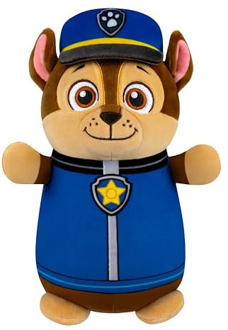 Squishmallows Original Paw Patrol 25,4 cm Chase HugMees - Ultrasoft Official Jazwares Plüsch (Medium)