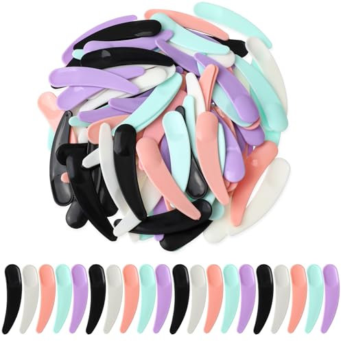 cobee Spatel Kosmetik, 100 Stück Spatel Spachtelpinsel Make Up Kosmetikspatel Scoop für Cremespatel 5.5x1.2cm Mini Kosmetikspatel Make up Applikator Beauty Scoop für Creme Gesichtsmaske Lotionen