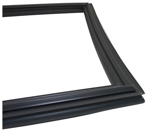 HEXHUASR 3M Kühlschrank-Türdichtung, Schwarz, Gummi, für Subzero-Kühlschrank, individuelle wasserdichte Gummidichtung