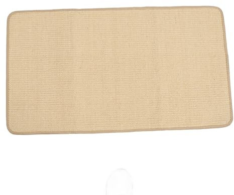 NSXAYIWE Rascador horizontal de sisal para gatos con gancho trasero y gancho para proteger muebles (76,2 x 50,8 cm)