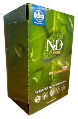 Farmina, N&D Prime Huhn und Granatapfel, feuchte Katze Kitten, 24 x 70 g