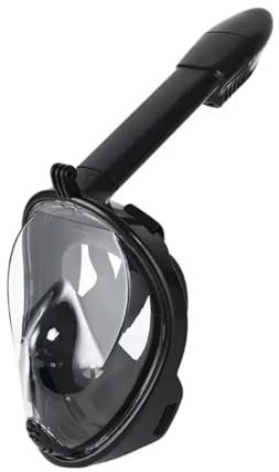 LCQSYE Tauchmasken Schnorchelzubehör - Volltrockene Tauchmaske Schnorchel-Schwimmmaske mit voller Abdeckung Schnorchelmaske
