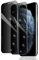 Fylnatc 2 Stück Sichtschutz Schutzfolie für iPhone 11 Pro/iPhone Xs/iPhone X, Anti-Spy Panzer Schutz Glas, Anti-Spionage Panzerfolie, Display Sichtschutzfolie aus gehärtetem Glas, Privacy Schutzglas