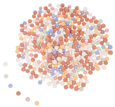 INOOMP Catty Farbige Keramikkies Für Hydroponik Leichte Dekorative Steine Für Pflanzen Für Sukkulenten Und Indoor-Pflanzen Drainage Und Nährstoffaufnahme