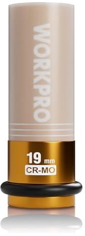 WORKPRO 1/2 Drive 19mm Impact Nut Socket
