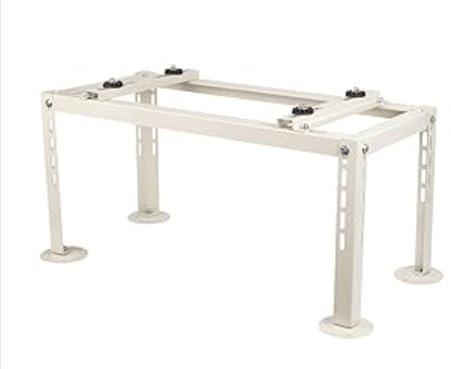 HizACome Mini Split Stand for 9000-36000 BTU Ductless Air Conditioners Heat Pumps, Heavy Duty Adjustable Mini Split Stand, Condenser Stand