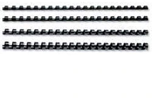 CombBind Plastikbinderücken 22mm, schwarz, 100 Stück