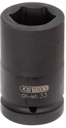 KS Tools 515.1841 - Llaves de vaso de impacto, pavonado (tamaño: 41 mm, 1)