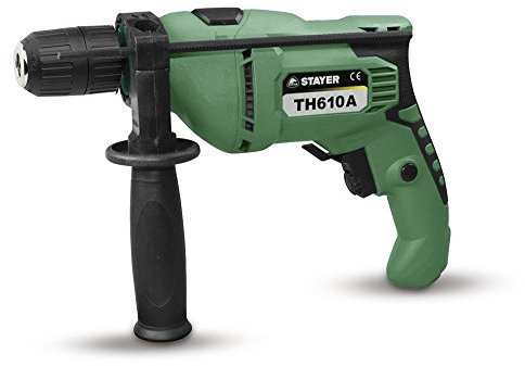 Stayer TH610A/TH601BA - Trapano a percussione, 600 W, 230 V