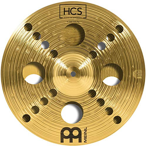 Meinl Cymbals HCS Plato Trash Stack de 14 pulgadas (35,56cm) Platillos de Batería – Latón, Acabado Tradicional (HCS14TRS)