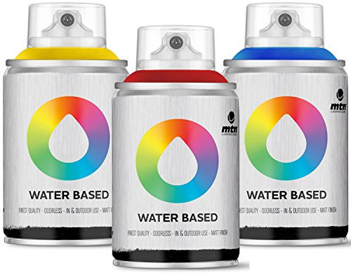 Pack 3 MTN Water Based Workshop Amarillo/Rojo/Azul