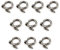 M5 grillo in acciaio inox 304 (10 pezzi)