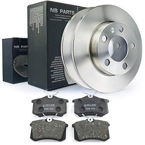 Bremsen/Bremsscheiben + Bremsbeläge hinten NB PARTS GERMANY 10040603