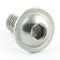 Eisenwaren2000 | M6 x 25 mm Linsenkopfschrauben mit Innensechskant und Flansch (50 Stück) - ISO 7380 Linsenkopf Schrauben mit Flachkopf und Bund - Gewindeschrauben - Edelstahl A2 V2A - rostfrei