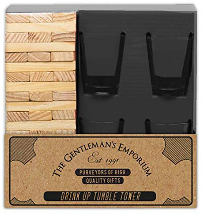 The Gentleman's Emporium RFS12337 10 Robert frederick tipsy tumble tower shot glass drinking game