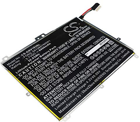 TCTK Akku 8900mAh Kompatibel mit [Gigaset] QV1030 Ersetzt 541385760001, FG6Q