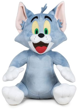 Teddys Rothenburg Kuscheltier Kater Tom von Tom und Jerry 20 cm blaugrau Plüschkater