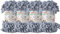 Alize Puffy Baby Big Loop Deckengarn, 100% Micropolyester, weiches Garn, 400 g, 428 m, mittelgrau
