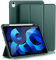 Vobafe Funda Compatible con iPad Air 11 Pulgadas 2025 2024/5 4 Generación 2022/2020(10.9 Pulgadas), Funda Plegable Protector Cover con Portalápiz, Auto-Sueño/Estela, Pino Verde