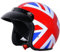 Zorax ZOR-604 Union Jack L (59-60cm) Scooter Motorcycle Motorbike Open Face Crash Jet Helmet for Men Women Road Legal ECE2206