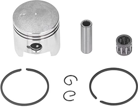 Kolbenringsatz, 40 Mm Kolbenbolzenringsatz, Stahllegierung, Stabile Leistung für 2-Takt 49 50 Moped Scooter Dirt Bike Kolbenringe Kolbenringe