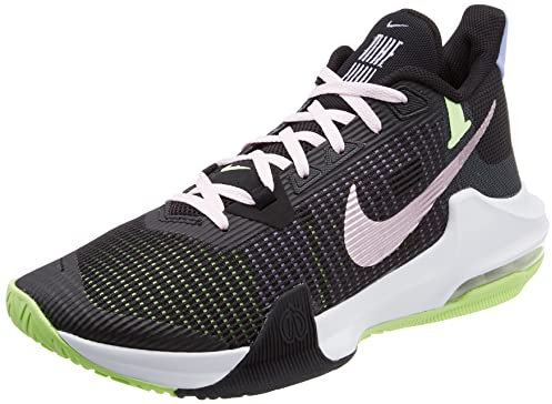 Nike Herren Air Max Impact 3 Sneaker, Black Pink Foam Ghost Green, 44.5 EU