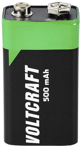VOLTCRAFT 6LR61 9 V Block-Akku Li-Ion 500 mAh 7.4 V 1 St.