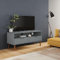 FIRBNUS TV-Schrank MOLDE Grau 106x40x49 cm Massivholz Kiefer TV Kommode Sideboard Holz TV Lowboard Holz Schrank Schubladen Sideboard Fernseher Wonzimer Möbel TV Schrank Holz Kommode Holz