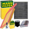 Inspektionspaket + Zündkerzen für 1.4 + 1.6 + 16V Golf 4 Bora 1J Polo 6N2 Lupo