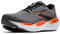 BROOKS Herren Glycerin 21 Sneaker, Grau/Mandarinrot/Grün, 49.5 EU