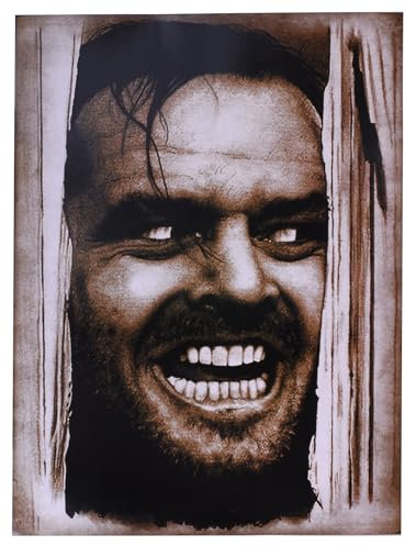 KUSTOM ART Stanley Kubrick Shelley Duvall Poster Serie Szenen aus dem Film Promis Jack Nicholson (Shining) Druck im Vintage-Stil auf beschichtetem Papier, 40 x 30 cm.