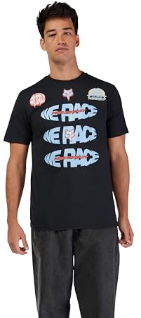 Fox Racing Pro Circuit Herren-T-Shirt, kurzärmelig, Schwarz, L