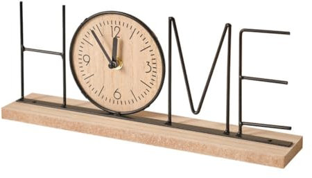 Junterone - Piezas de decoración de muebles, TV, hogar, salón, dormitorio, oficina, reloj de oficina, decoración del hogar