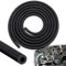 10 FT Black Rubber Tubing Flexible ID 1/8 Inch (3mm) Silicone Vacuum Tubing Hose Replacement Universal Vacuum Silicone Tube Vacuum Hose Line for Most Vehicle (1/8 Inch)
