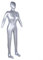 Aufblasbare Schaufensterpuppe für Damen, Ganzkörper-Display, professionelle Kleiderform, Ständer, 165 cm Höhe, PVC-Modell