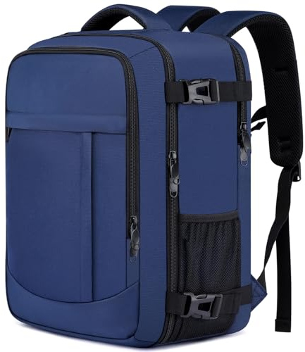 LIGSAN Persönlicher Gegenstand Handgepäck Rucksack 40x30x20 für Ryanair Eurowings, Klein Handgepäck mit Wasserdichtes Fach 24L Reiserucksack 40x30x20cm Handgepäck Tasche für 15,6 Zoll Laptop