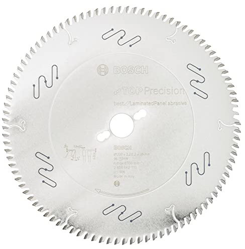 BOSCH Kreissägeblatt Top Precision Best für Laminated Panel Abrasive 300 x 30 x 3,2 mm, 2608642110