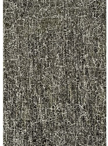Décopatch Papier No. 469 Packung mit 20 Blätter (395 x 298 mm, ideal für Ihre Papmachés) schwarz, craquelé