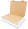 verpacking Großbriefkartons 350 x 250 x 20 mm Großbriefkarton GB-2 DIN A4 B4 für Warensendungen (Innenmaß 340 x 245 x 17 mm) DHL GLS DPD Weiß Versandkarton Büchersendung Brief (100 Stück)