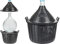 Carboys, demijohns, wine bottles in a plastic basket in various sizes, 5 to 20 litres., 20 litres