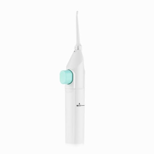 InnovaGoods® Irrigador dental Wothident, limpia tus dientes de forma profunda y efectiva, con 6 modos de presión y 3 boquillas intercambiables, Flujo de agua regulable.
