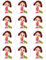 Torten Deko Shop Niloya Cupcake, Muffinaufleger - Kuchen aufleger Cup Cake Zuckerbild Kuchenplatte Oblate