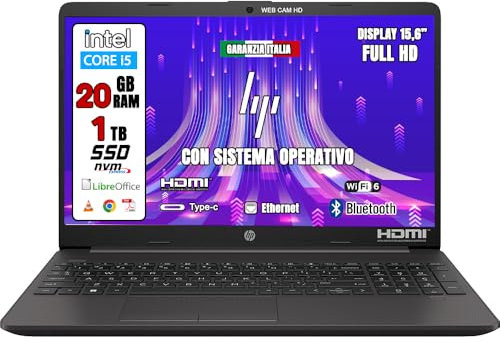 HP-PC 15s-fq0012nl Notebook,Intel Core i7-8565U, RAM 8 GB, SSD 256 GB, Grafica Intel UHD 620, Windows 10 Home, Schermo 15.6” FHD IPS Antiriflesso, Lettore Impronte Digitali, Lettore Micro SD, Argento