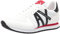 Armani Exchange Scarpa da Corsa retrò con Logo Bianco
